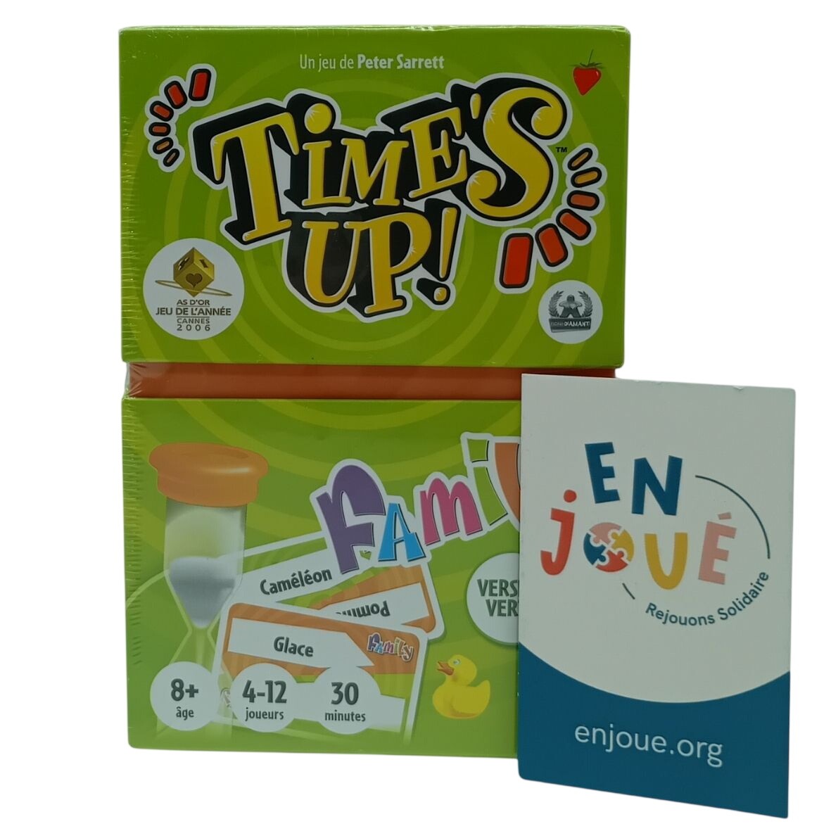 Jeu de société -Time's Up! - Family - Version Verte - Repos Production - A partir de 8 ans. Comme neuf -  reconditionné disponible sur Label Emmaüs